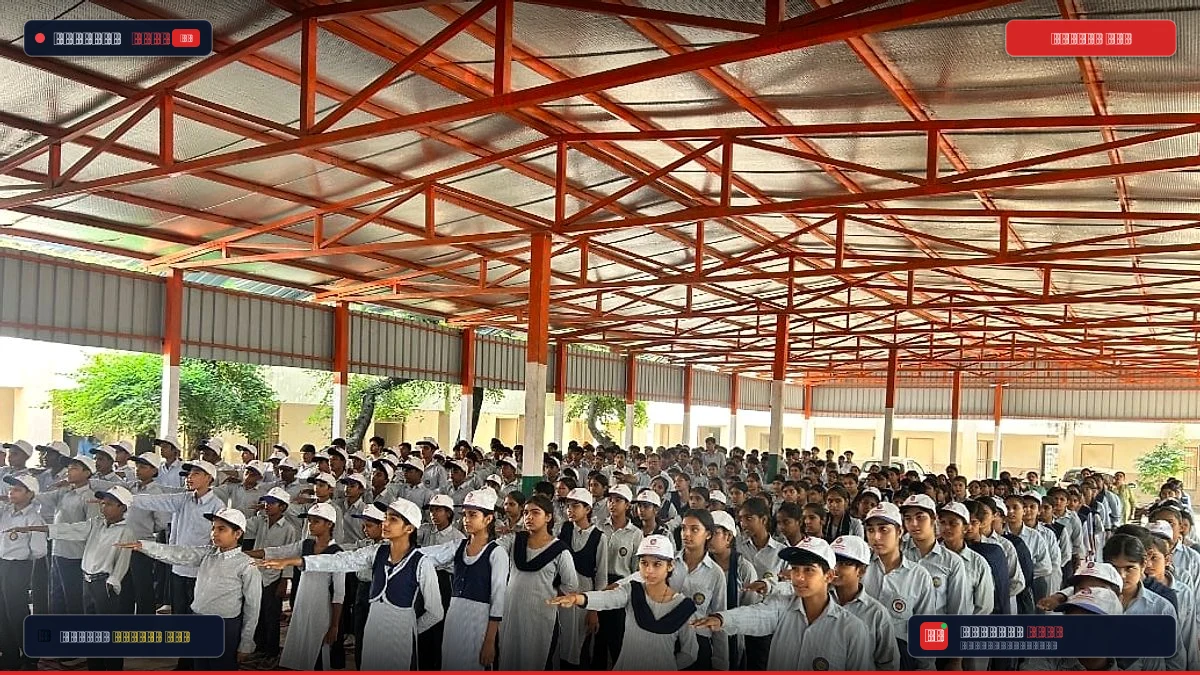 बबैल में विद्यार्थियों ने रैली निकाल ग्रामीणों को दिया नशामुक्ति का संदेश